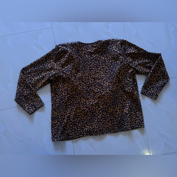 Linea Leisure by Louis Dell’Olio size Xl front zip Chetah print jacket - Picture 6 of 16